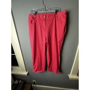 Ruby Road Size 16 Pink Pants, picnic, cruise, beach, casual, vacation